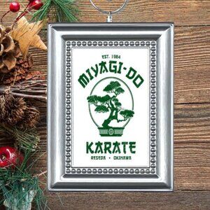 The Karate‎ Kid Miyagi-Do Karate Retro Movie Memorabilia Christmas Tree Ornament